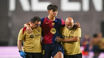 رفض حاسم.. برشلونة يحتفظ بموهبة وسطه رغم العرض الإسباني في الشتاء